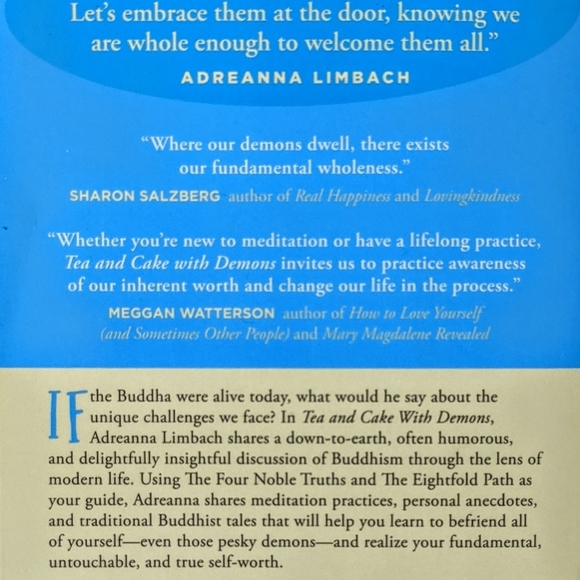 ♻️ SOLDTea And Cake With Demons Paperback Buddhism - Picture 2 of 10